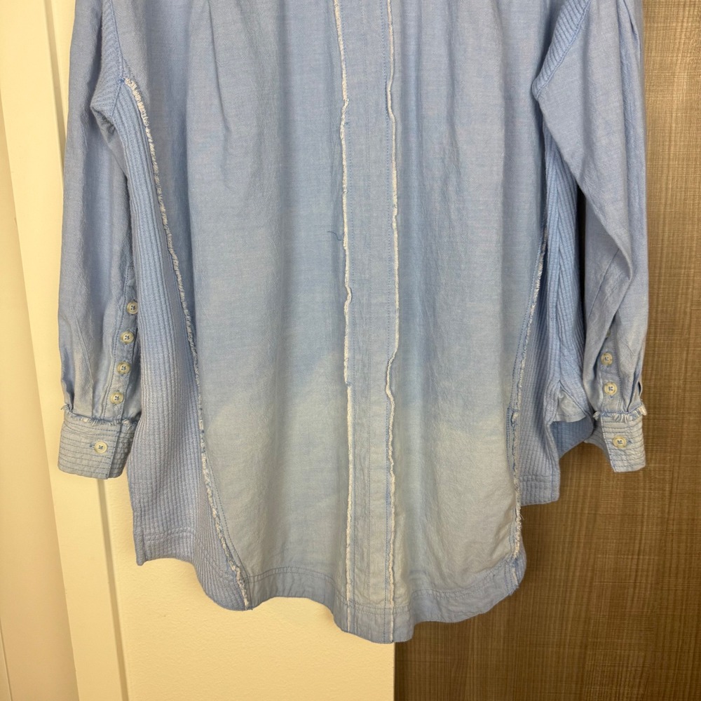 We the Free Cool N Clean Shirt Oversized Shirt Garment Dyed Size‎ Medium - Picture 12 of 16